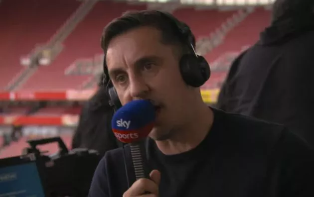 neville at emirates pic