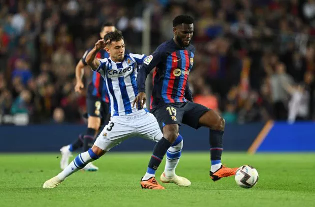 barcelona real sociedad kessie zubimendi