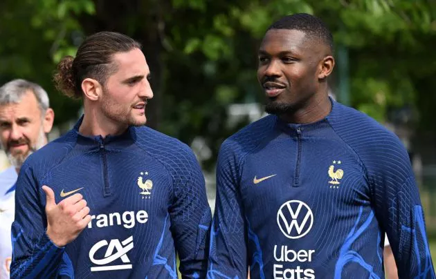 france adrien rabiot marcus thuram