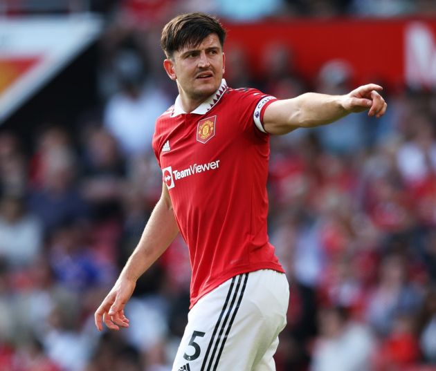 harry maguire manchester united fulham 2023