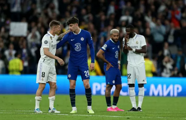 havertz kroos james rudiger