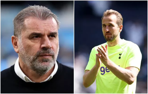 ange postecoglou and harry kane
