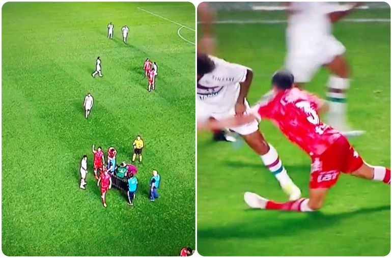 Video: Marcelo leaves pitch in tears after involvement in horrific injury