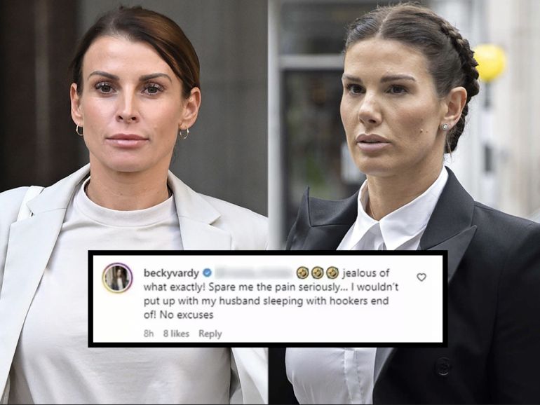 Rebekah Vardy Takes Brutal Dig At Coleen Rooney And Mocks WAG-rival ...