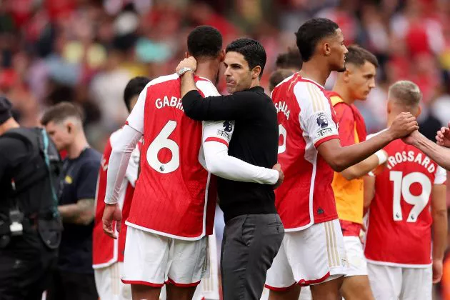 arteta gabriel arsenal forest