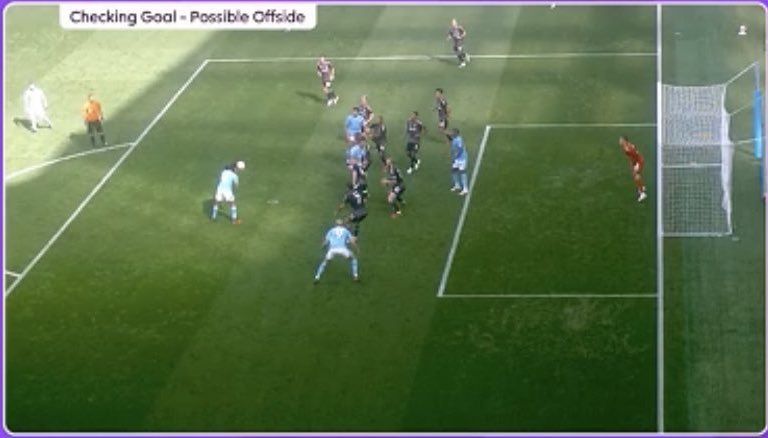 City Offside Watch: Scandalous goal awarded to Manchester City despite blatant ...