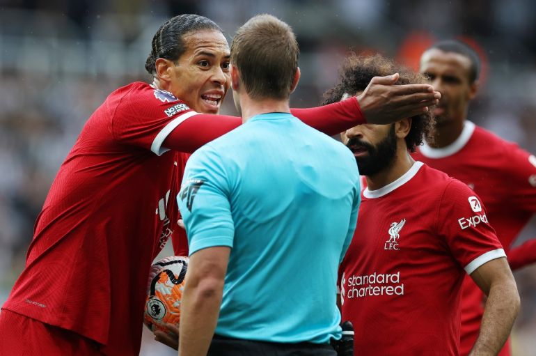 Liverpool News Van Dijk Faces Lengthier Ban For Referee Row 6628