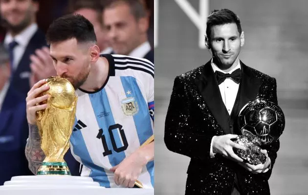 Lionel Messi World Cup Ballon d'Or
