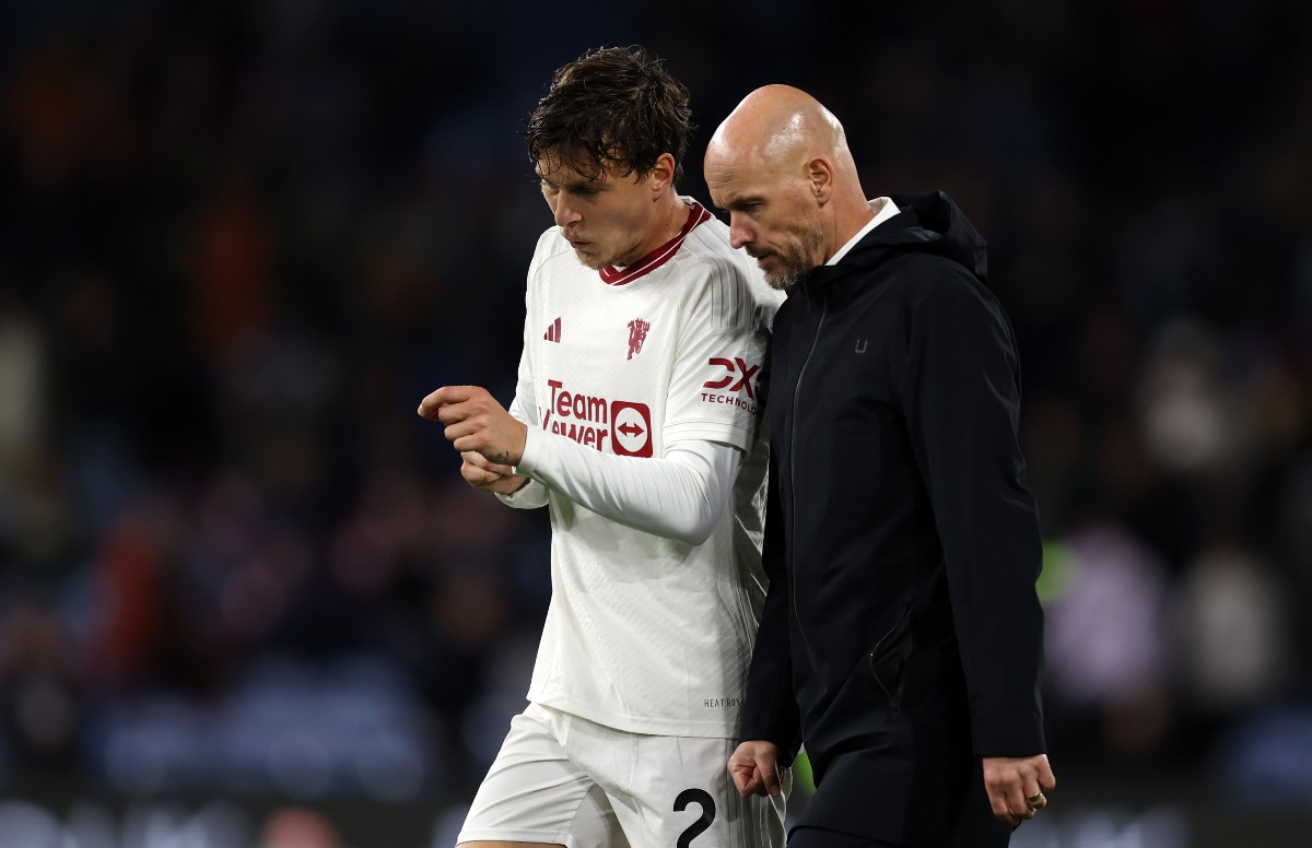 Victor Lindelof's departure to Fiorentina could help ease the pressure to sell on Erik ten Hag