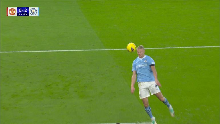 Video: Erling Haaland With A Brilliant Header To Double City's Lead At ...