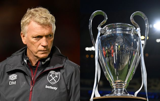 moyes ucl trophy