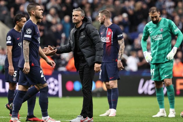 PSG Boss Enrique Slammed For Suicidal Tactics Vs Newcastle