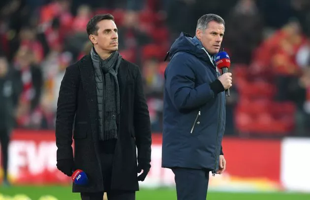 gary neville and jamie carragher sky pundits