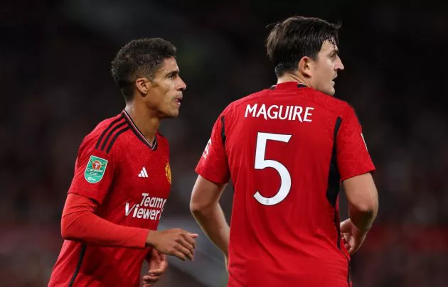 manchester united raphael varane and harry maguire