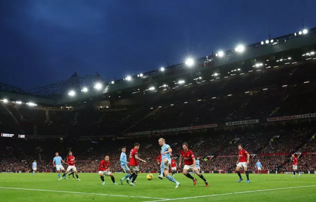 manchester united vs manchester city 0-3 2023-24 old trafford