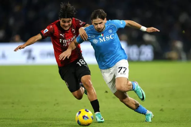 napoli vs milan kvaratskhelia