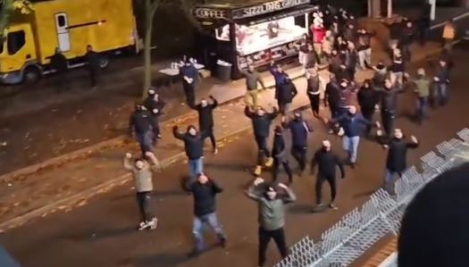 Legia Warsaw supporters throw bottles at Aston Villa fans after Conference League clash | Daily Sports