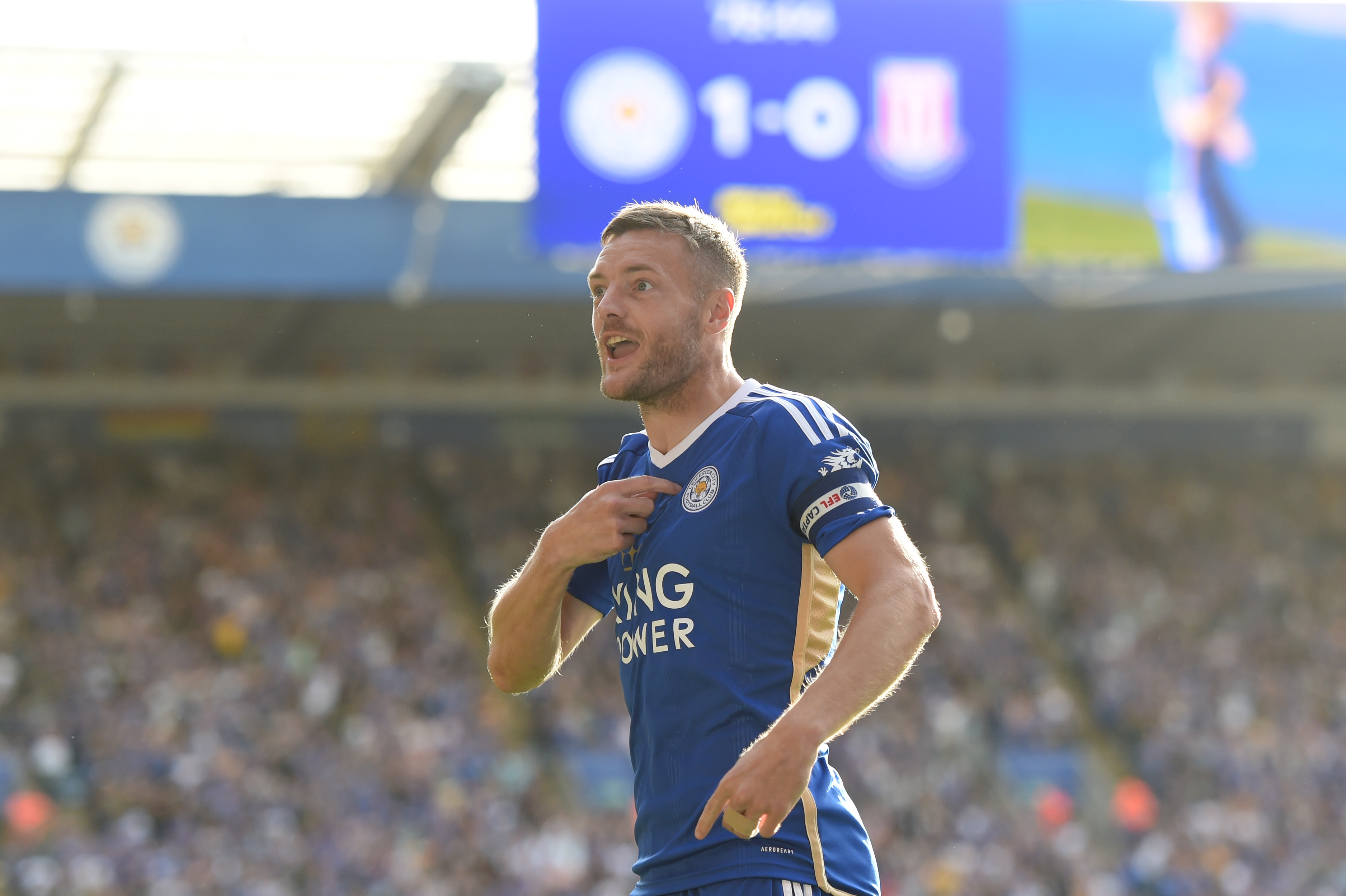 Leicester City legend Jamie Vardy linked with a surprise move away