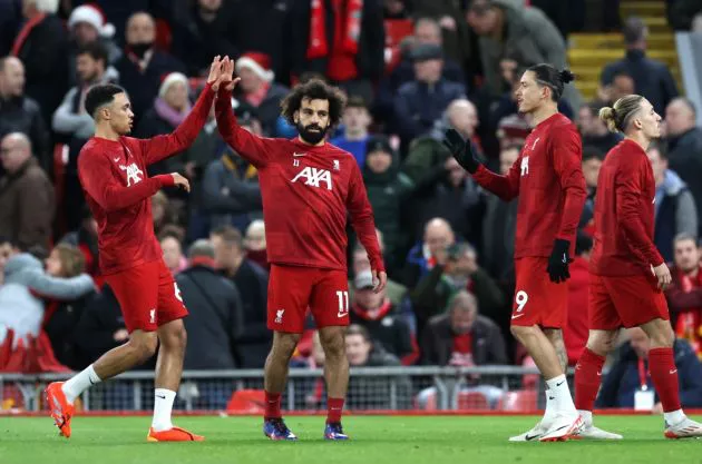 liverpool man united alexander-arnold salah nunez tsimikas