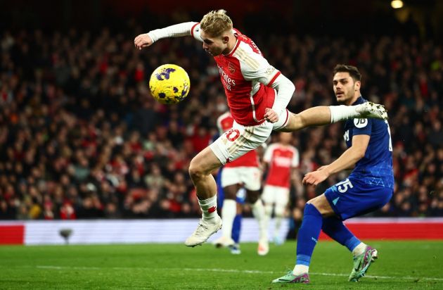 arsenal emile smith rowe vs west ham