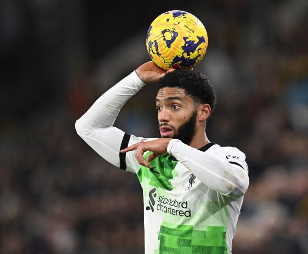 Reliable Liverpool Journalist Admits Joe Gomez Could Leave The Club Burnley Vs Liverpool Gomez 630x520