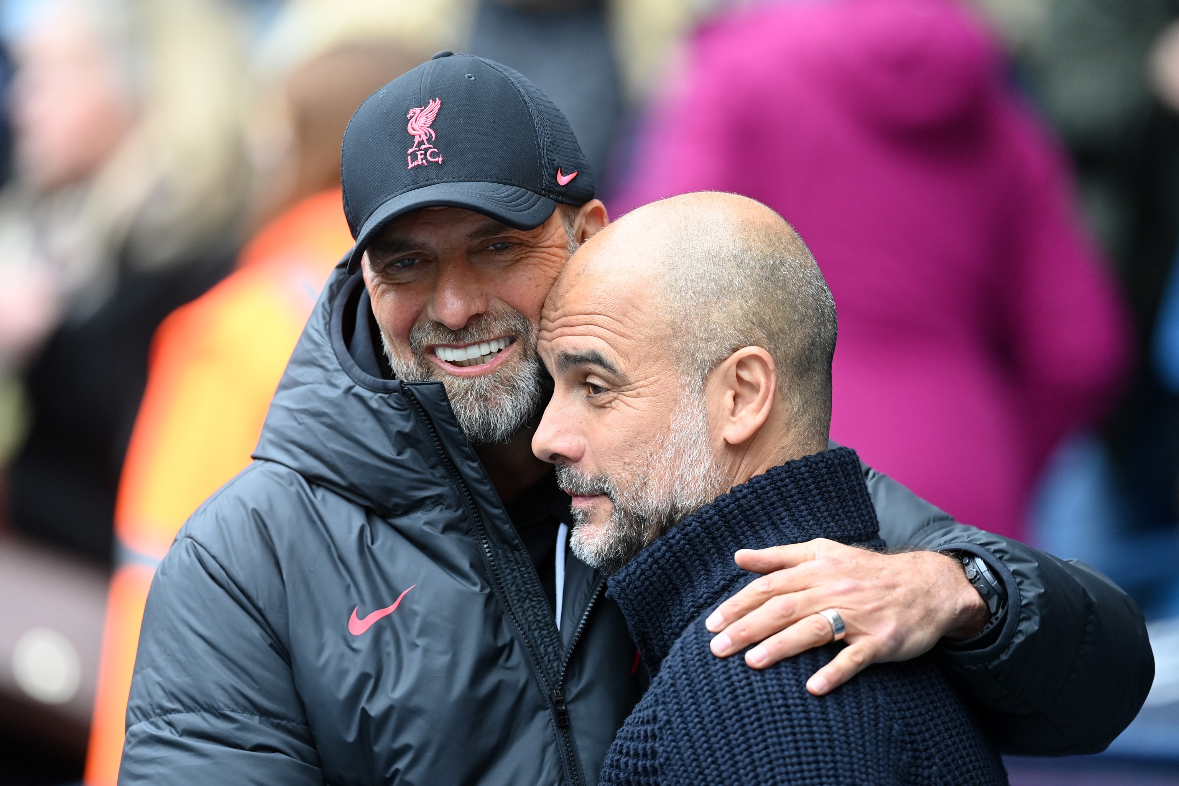 “I will sleep a little bit better” – Guardiola’s playful dig at Klopp after Liverpool manager’s announcement