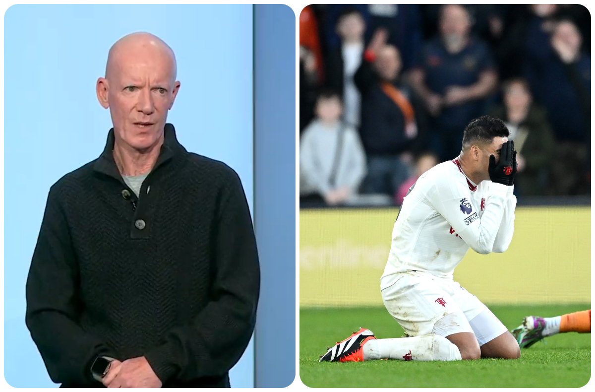 Video: “His fourth foul” – Former Premier League referee shares his opinion on Casemiro’s potential red vs Luton Town