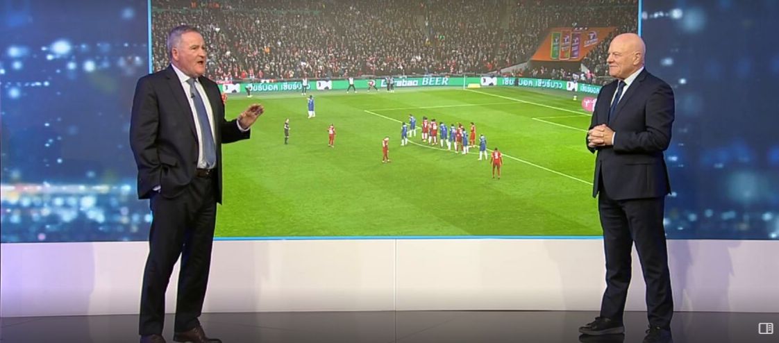 Richard Keys and Andy Gray blast the referee after Liverpool have goal wrongly disallowed