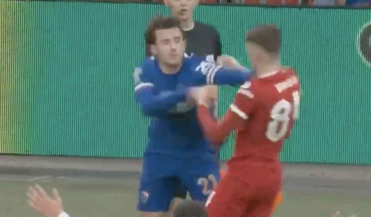 Ben Chilwell And Conor Bradley Involved In Heated Cup Final Bust-up