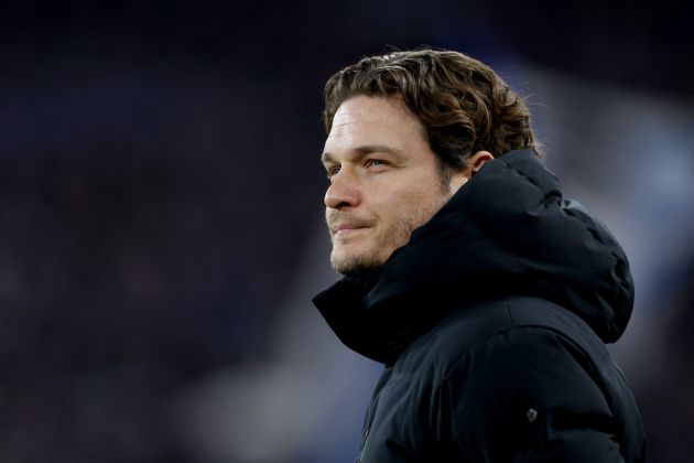 DORTMUND, GERMANY - JANUARY 28: Edin Terzic, Head Coach of Borussia Dortmund, looks on prior to the Bundesliga match between Borussia Dortmund and VfL Bochum 1848 at Signal Iduna Park on January 28, 2024 in Dortmund, Germany. (Photo by Dean Mouhtaropoulos/Getty Images)