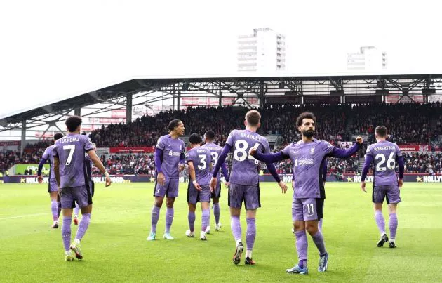 liverpool brentford 2024 salah van dijk