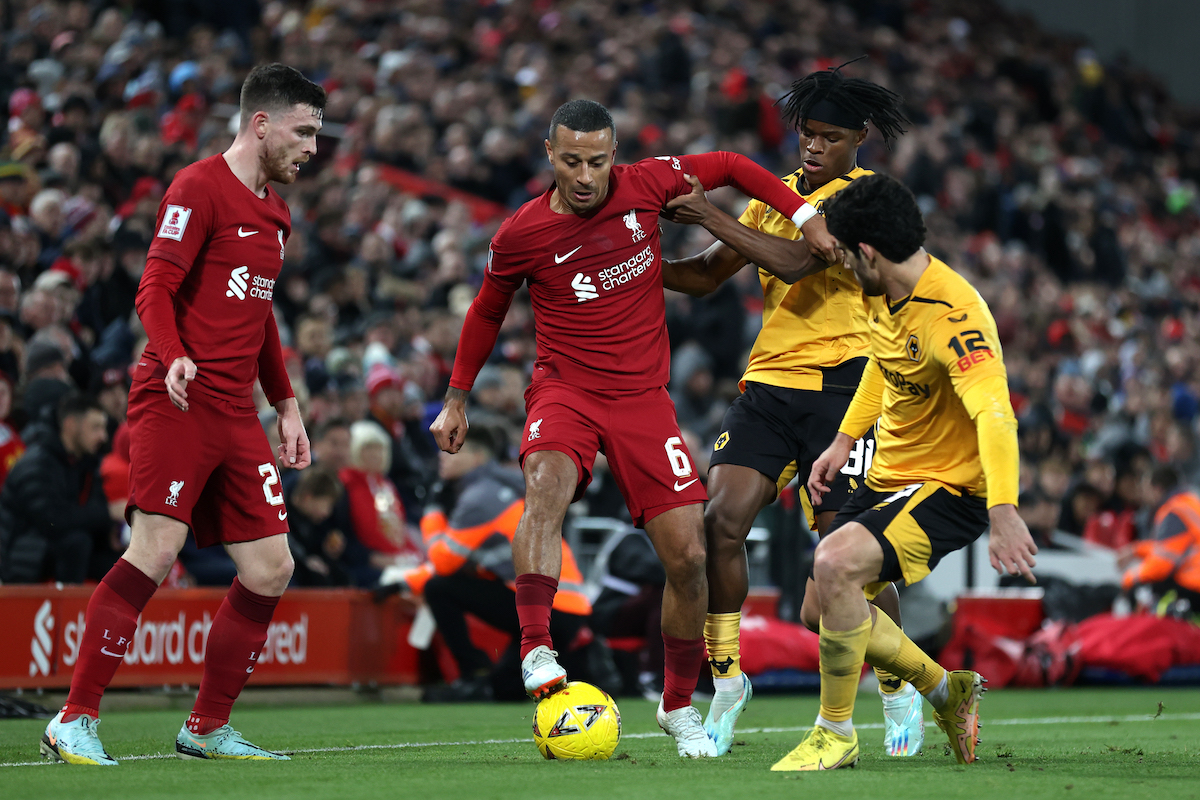 liverpool v wolverhampton wanderers emirates fa cup third round