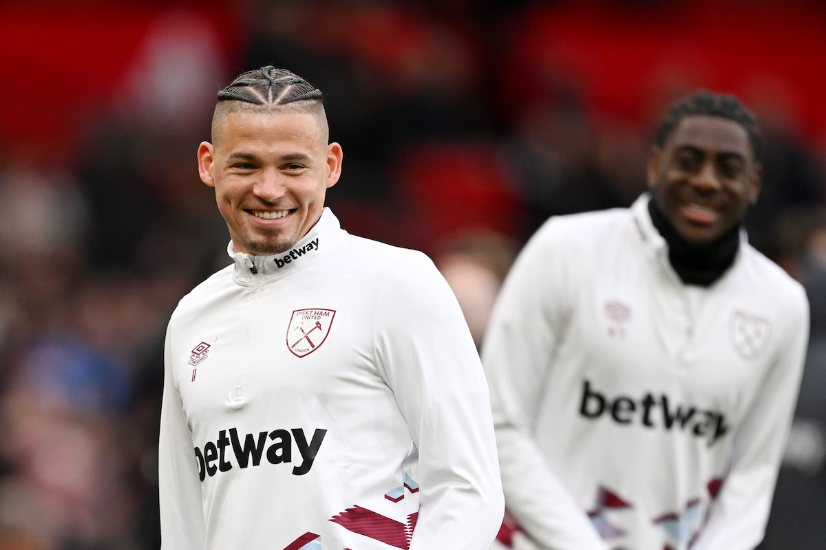 Man City's Kalvin Phillips is on loan at West Ham