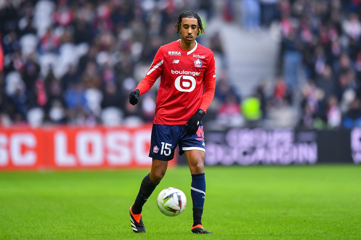 Lille's Leny Yoro is wanted by several big clubs 