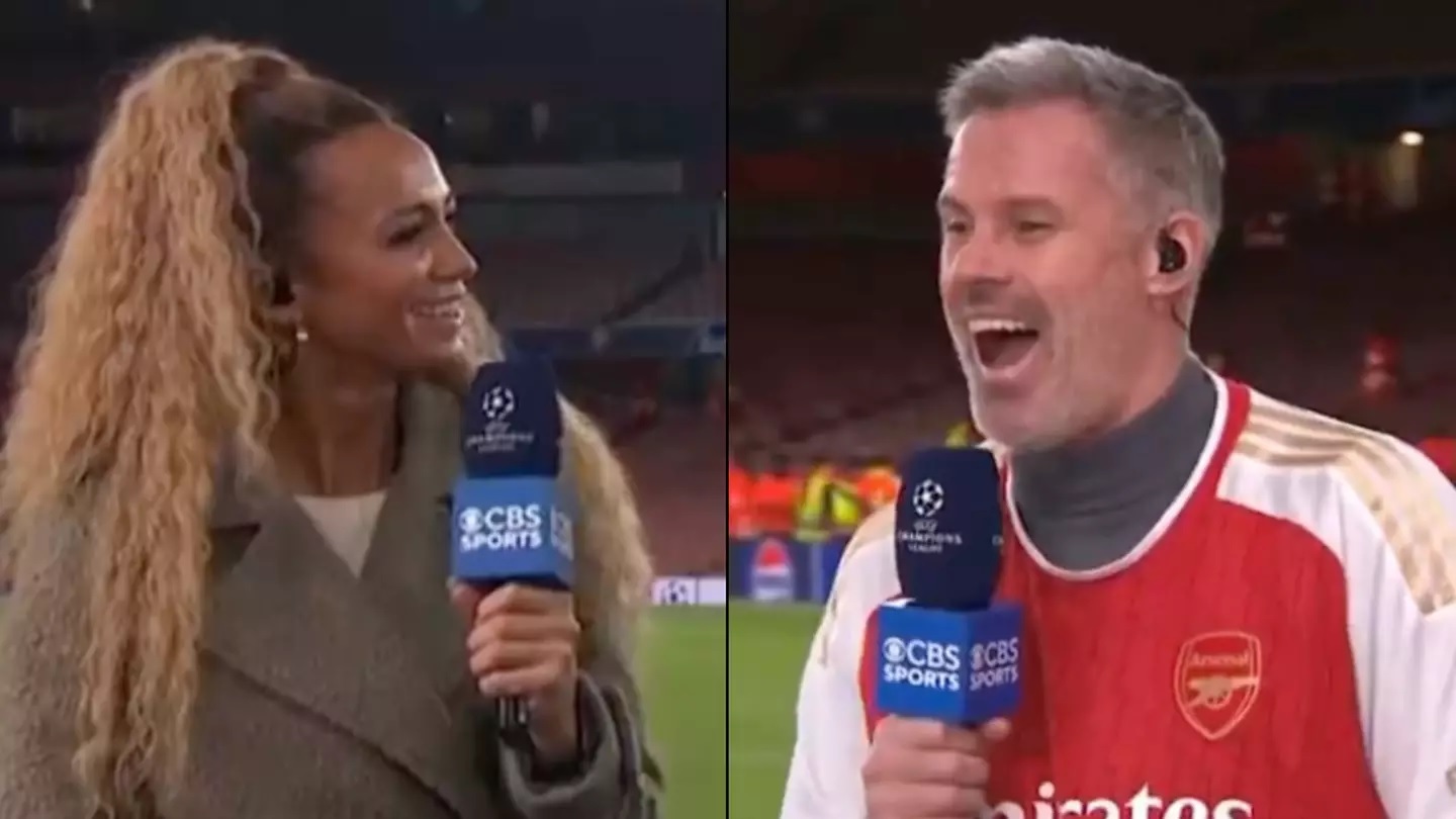 Kate Abdo says Jamie Carragher comments “hurt” and clears up boxer boyfriend wanting to fight him