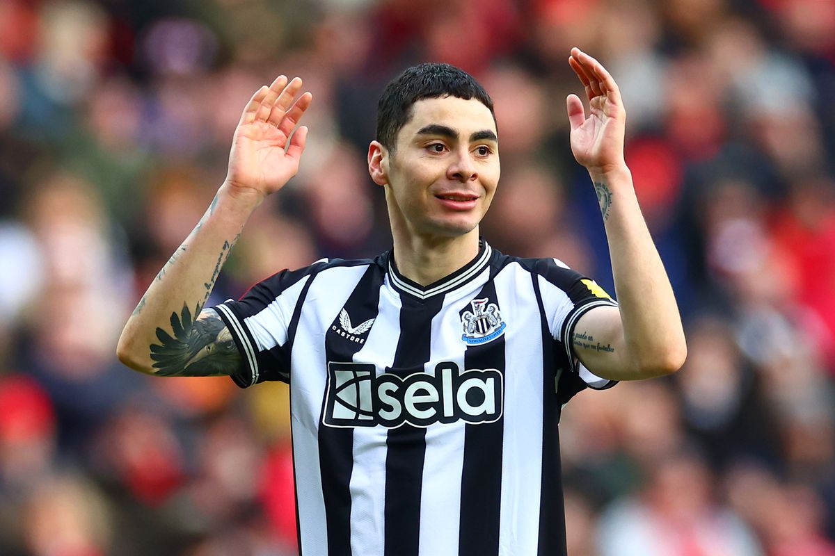 Newcastle star Miguel Almiron has been criticised for diving