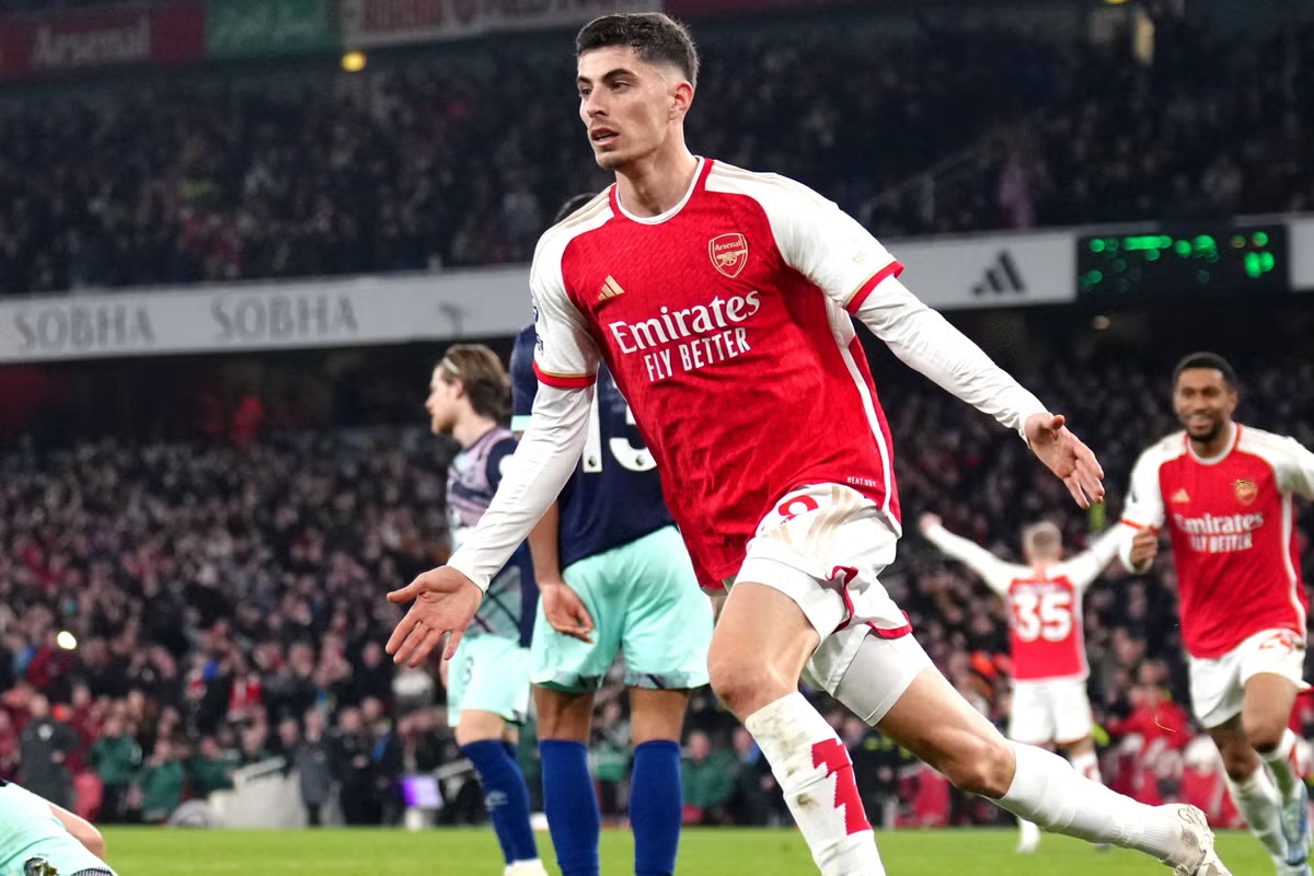 Kai Havertz is in top form for Arsenal