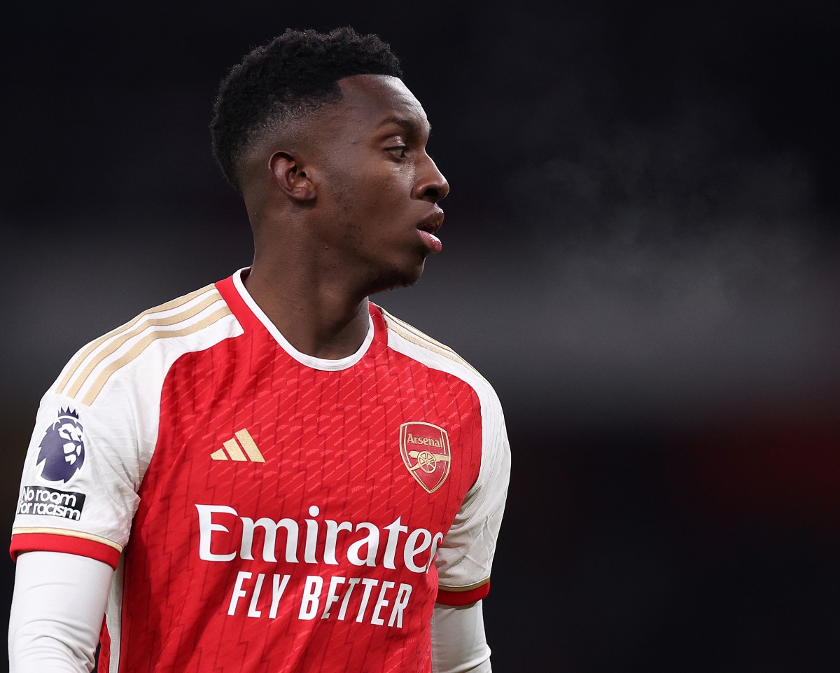 Eddie Nketiah could leave Arsenal this summer