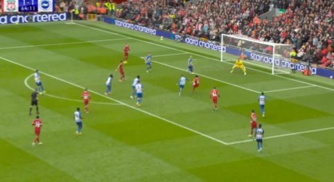 Video: Mohamed Salah fires Liverpool ahead with composed finish