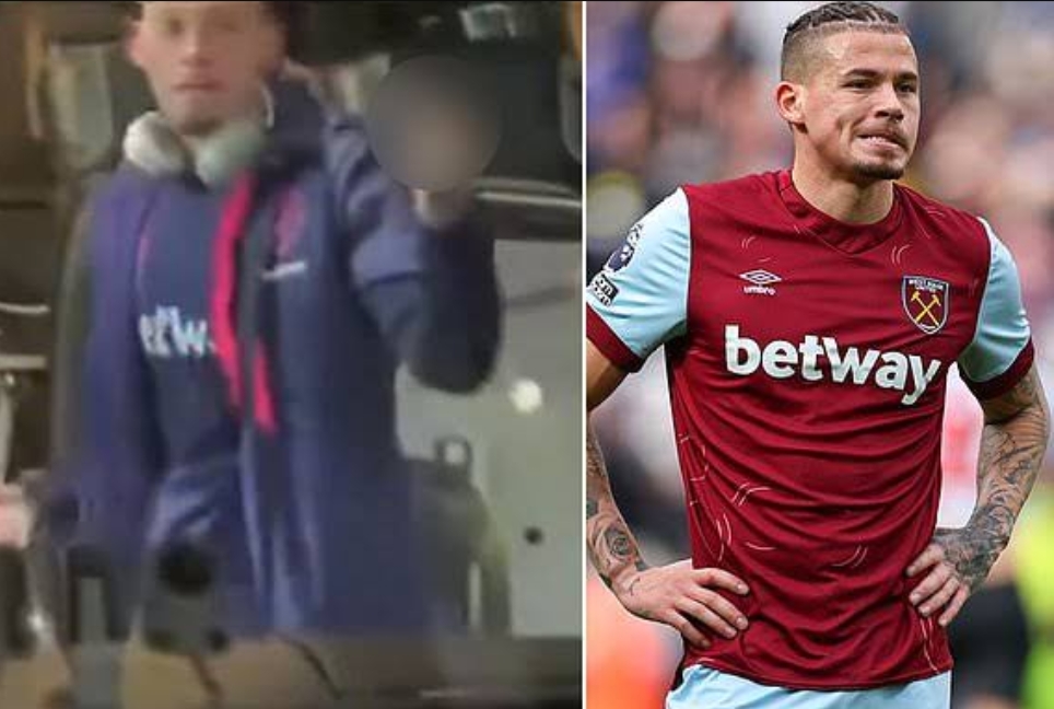 Watch: Manchester City loanee Kalvin Phillips shows West Ham fans the middle finger