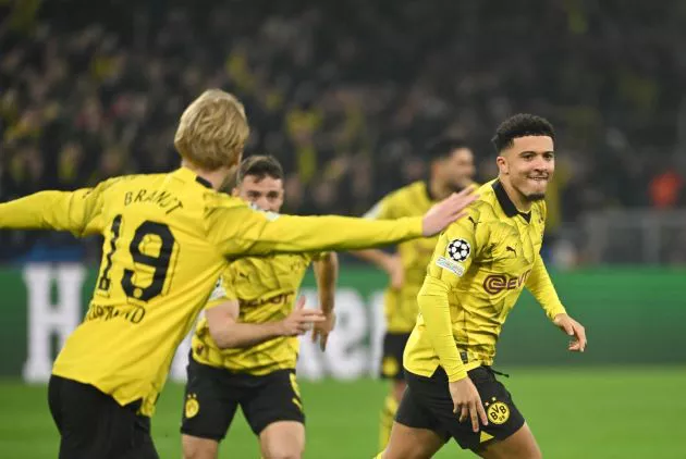 dortmund psv brandt sancho