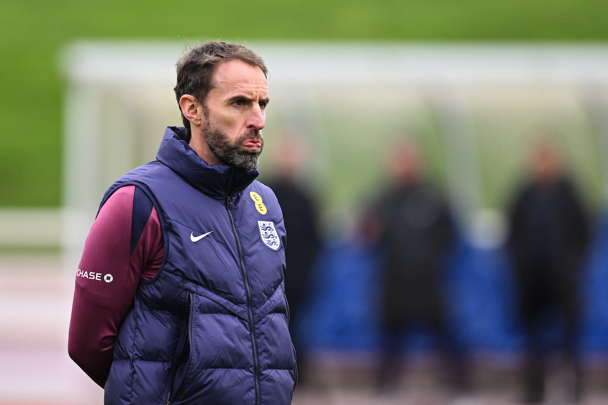 England manager Gareth Southgate has refused job talk over Manchester United rumours.