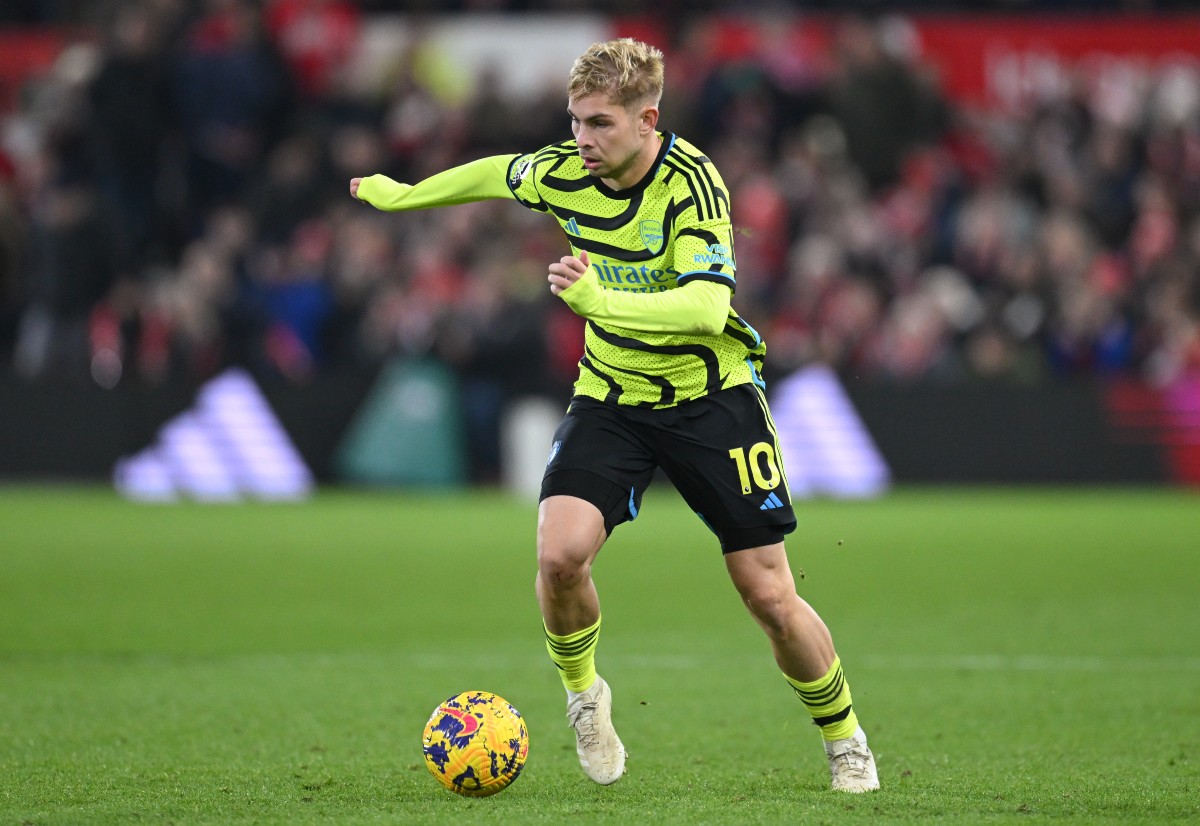 Crystal Palace are interested in Arsenal's Emile Smith Rowe 