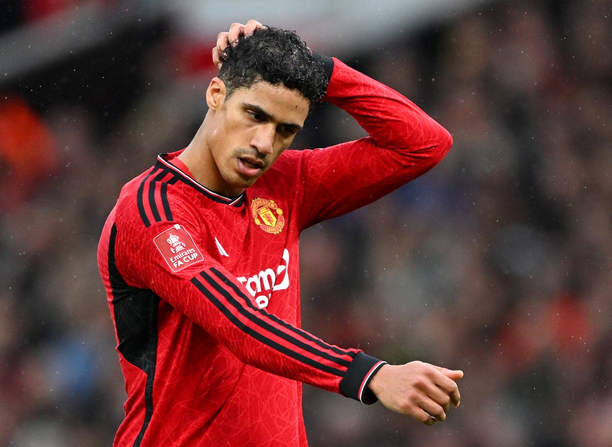 Man United will not offer a new deal to Raphael Varane.