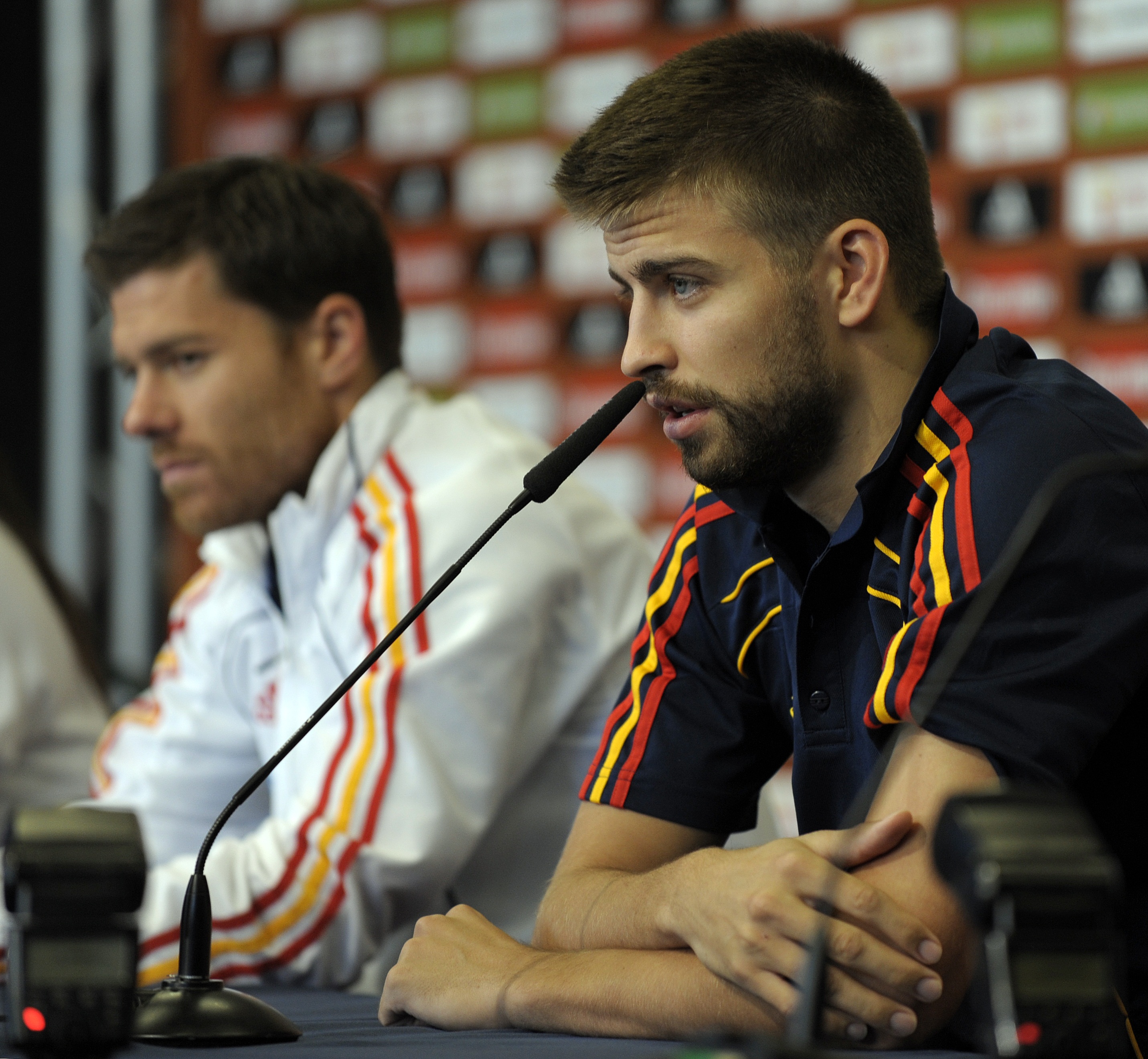 Gerard Pique discussed Xabi Alonso's managerial plans