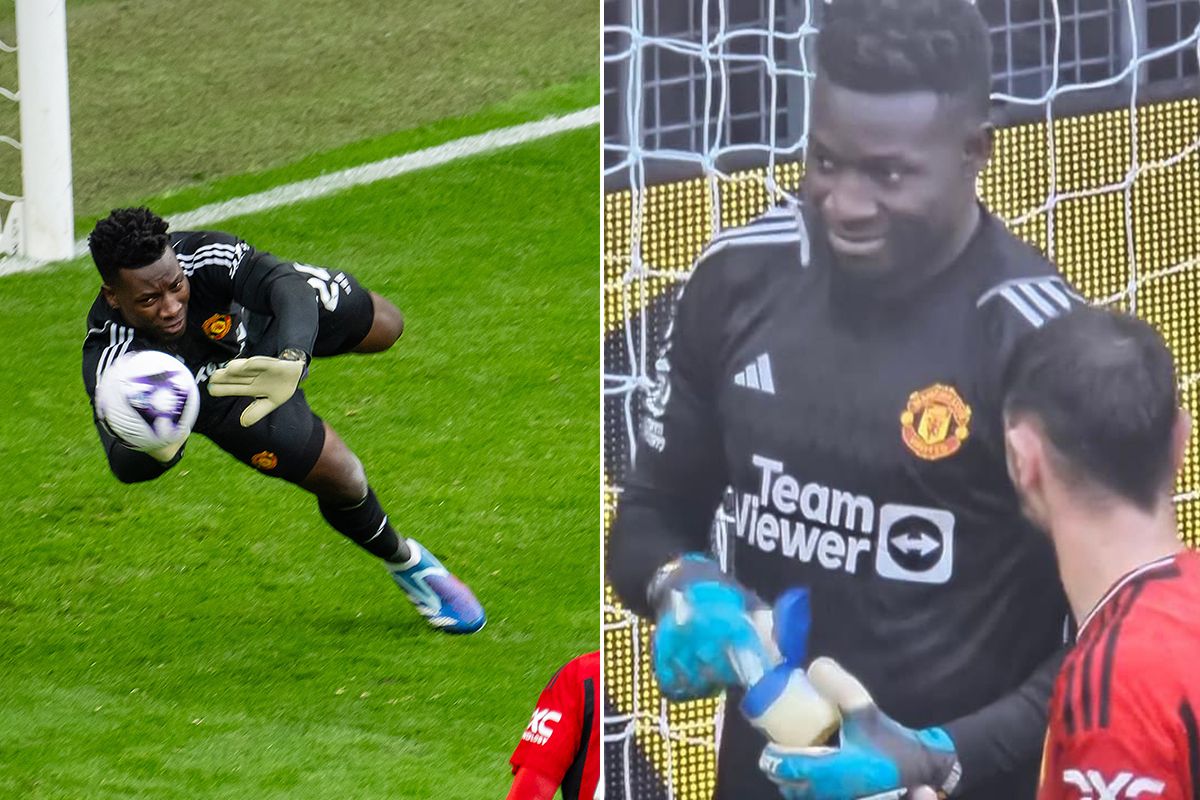 Why Man United goalkeeper Andre Onana uses vaseline on his gloves