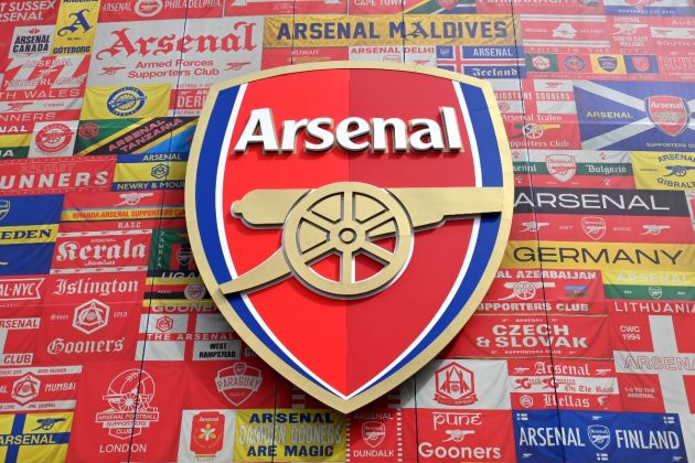 Arsenal FC logo stickers