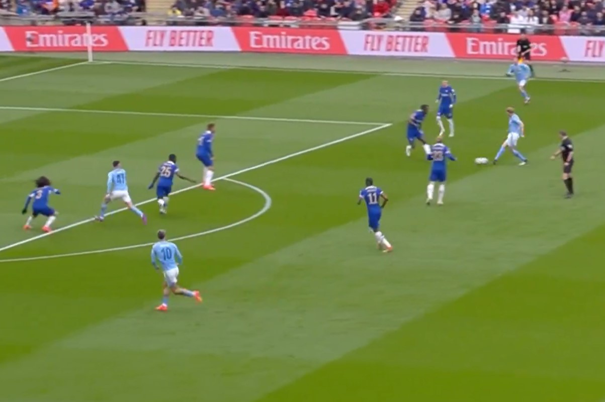 Video: Man City’s Kevin De Bruyne produces outrageous pass in FA Cup semi-final