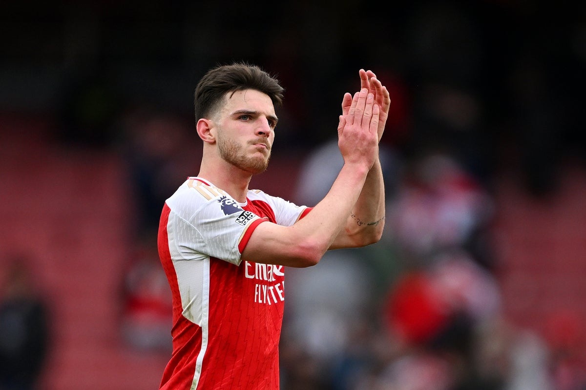 Arsenal star Declan Rice hits back at criticism from Manchester United legend