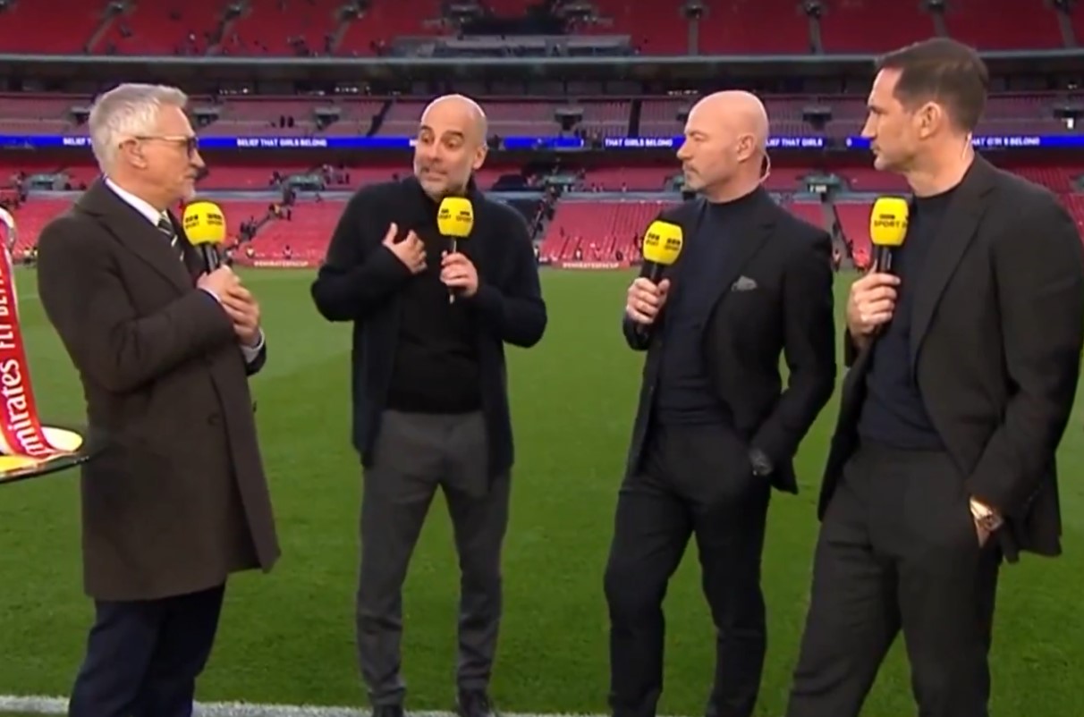 “It’s unacceptable” – Man City’s Pep Guardiola furious in BBC interview after FA Cup win, concerned for his players health